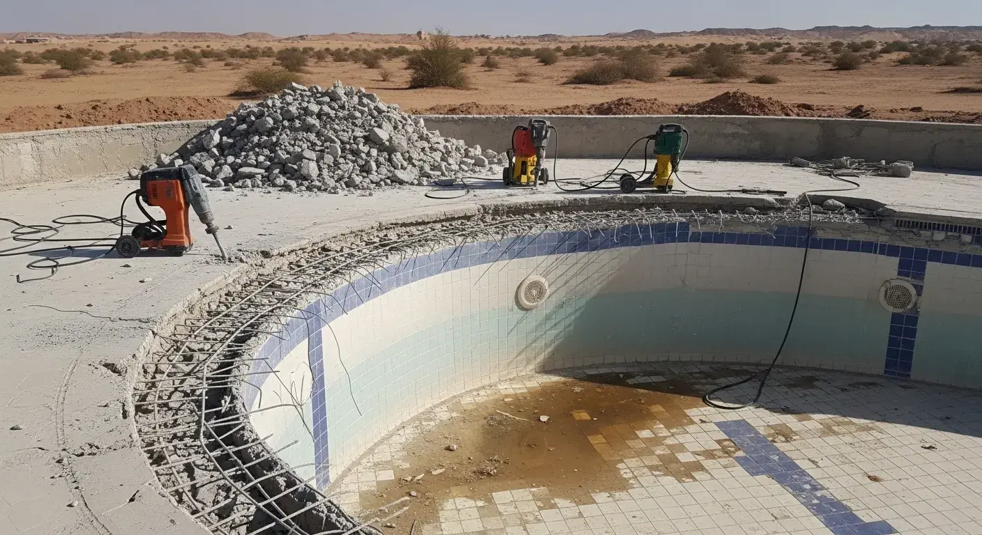 أفضل شركه خدمات ترميم مسابح بالقصيم عام 2026