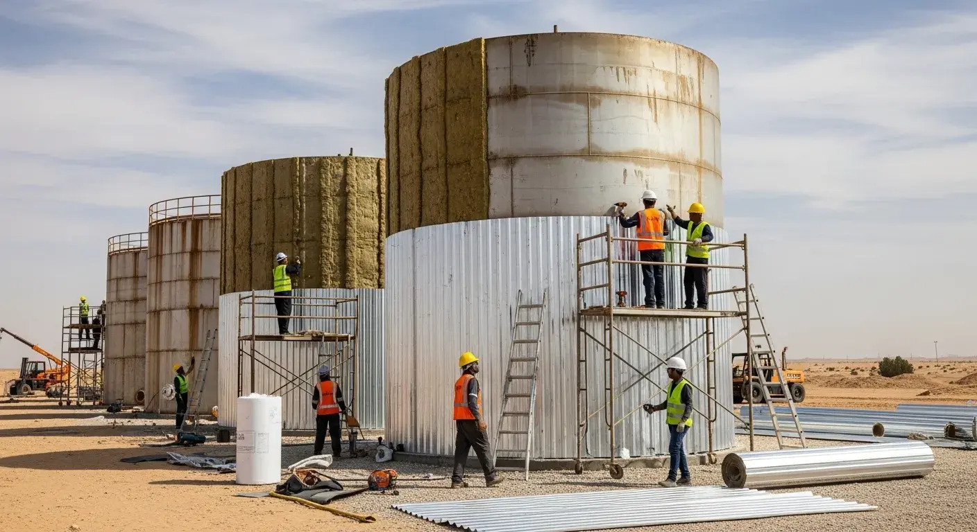 أفضل شركه خدمات عزل خزنات في المذنب لعام 2026