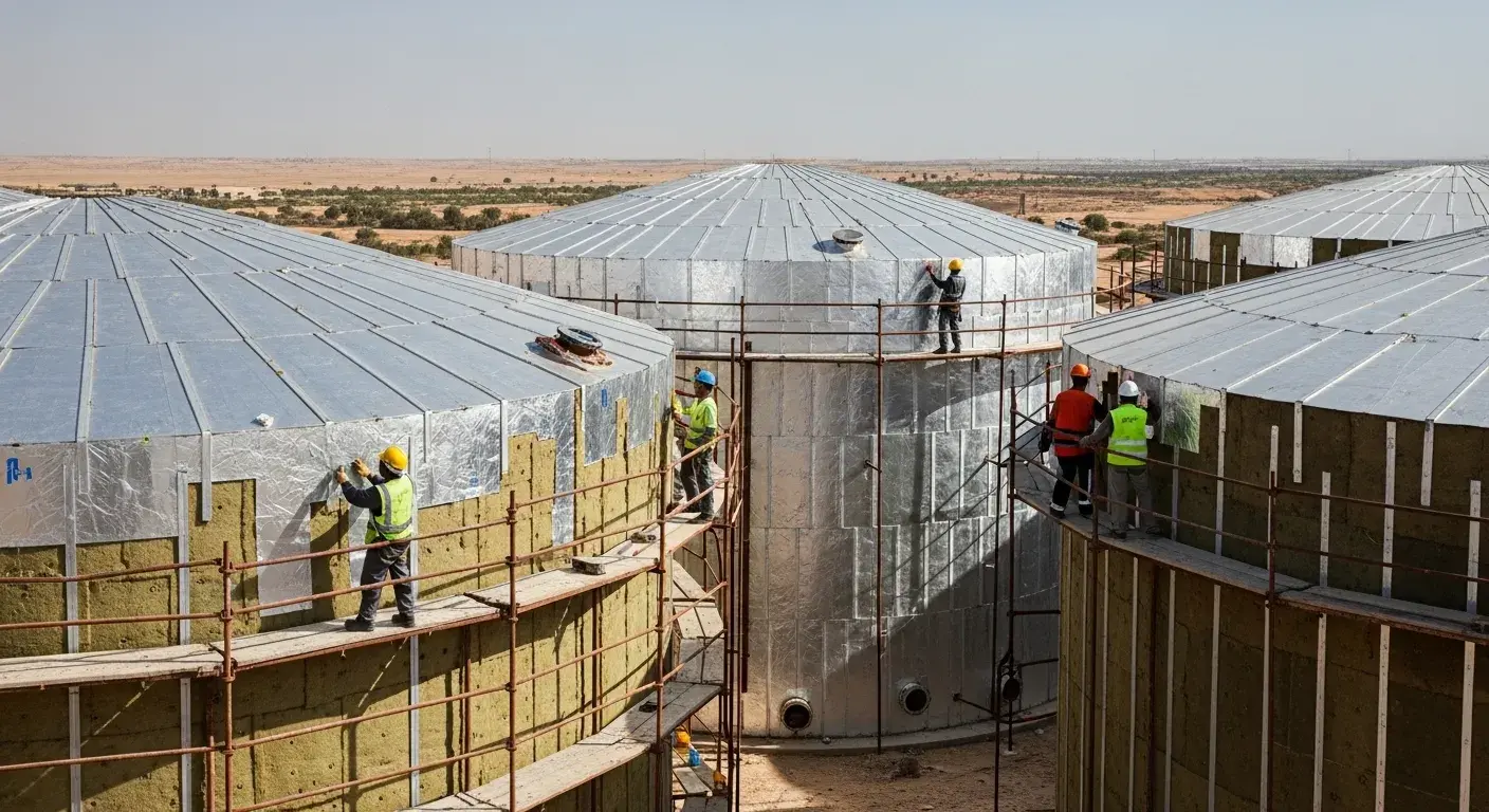 أفضل شركه خدمات عزل خزنات في المذنب لعام 2026