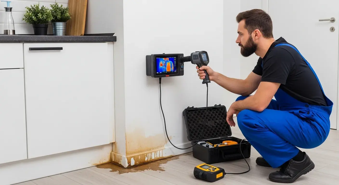 كشف تسربات في المذنب