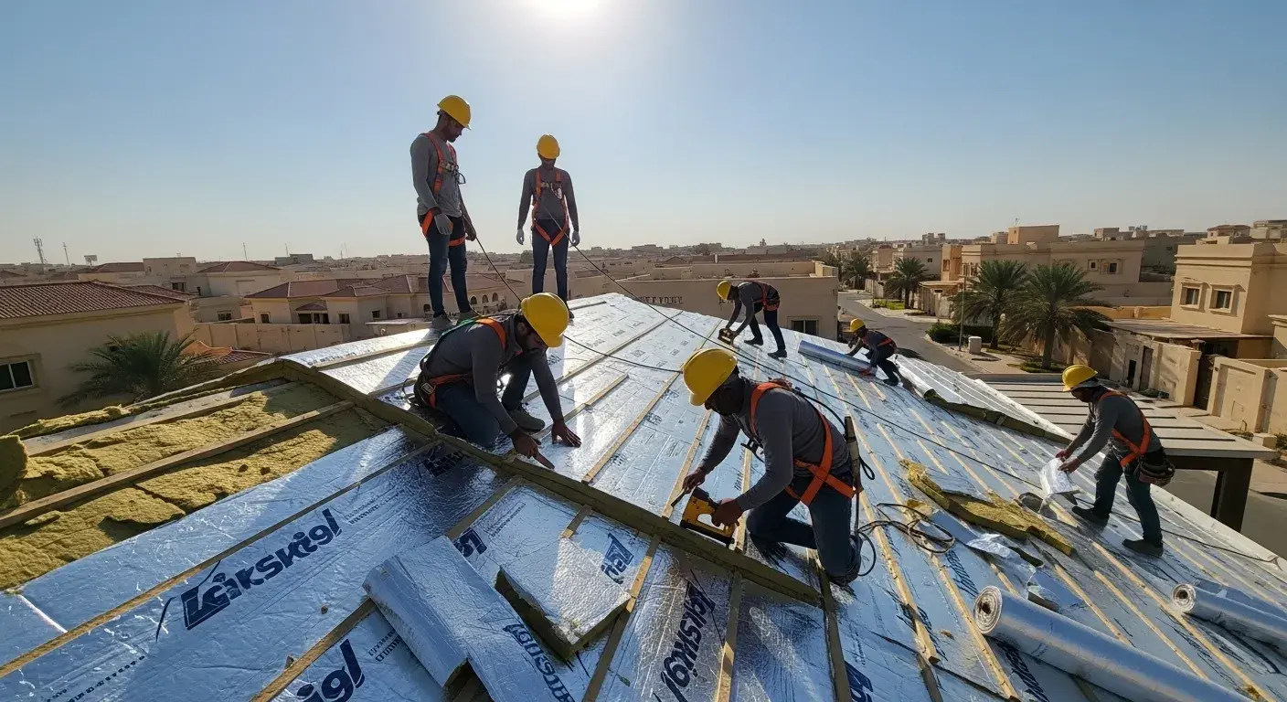 عزل اسطح في حائل