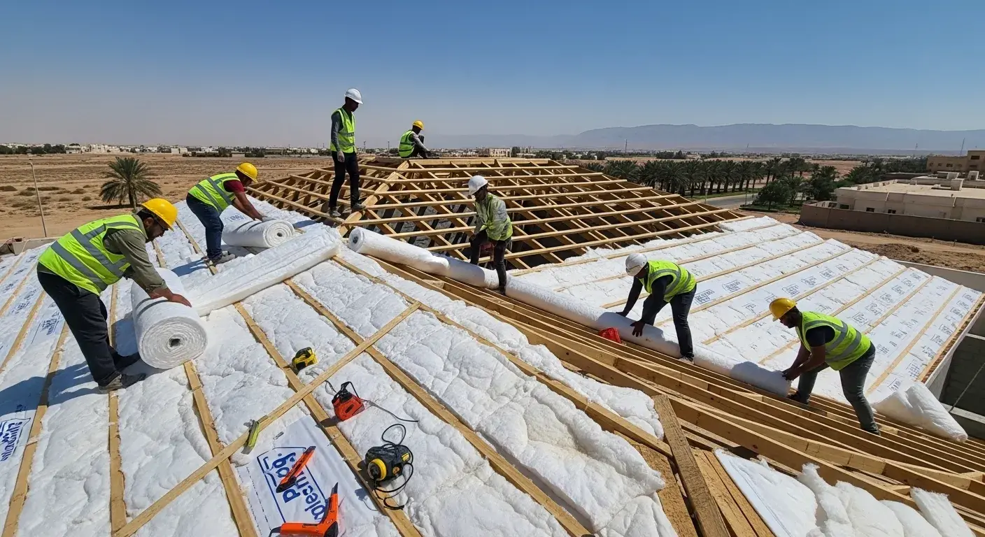 عزل اسطح في حائل