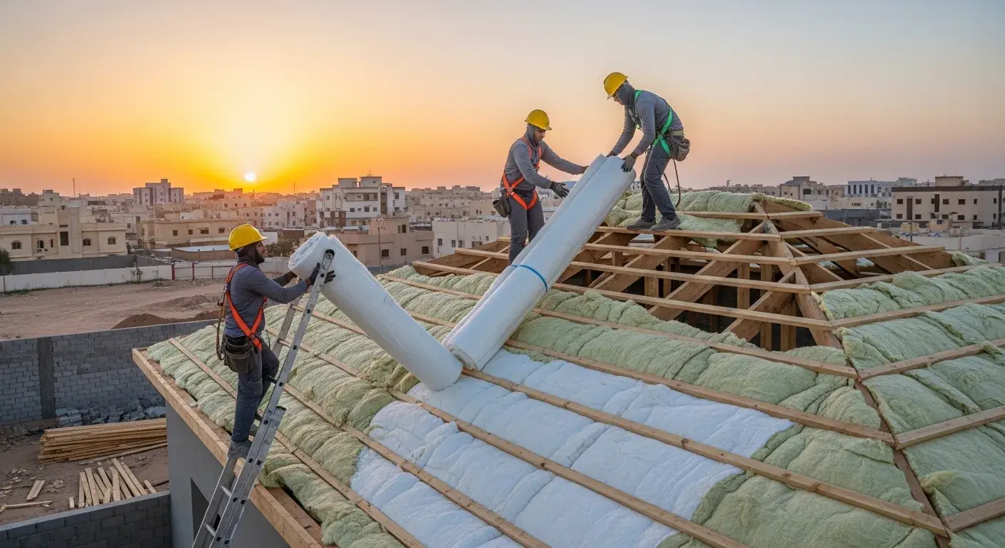 عزل اسطح في حائل