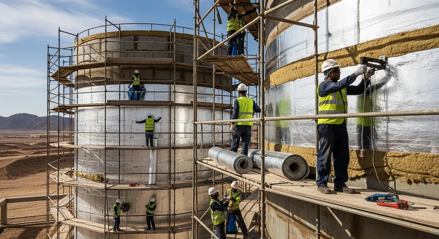 عزل خزانات في حائل