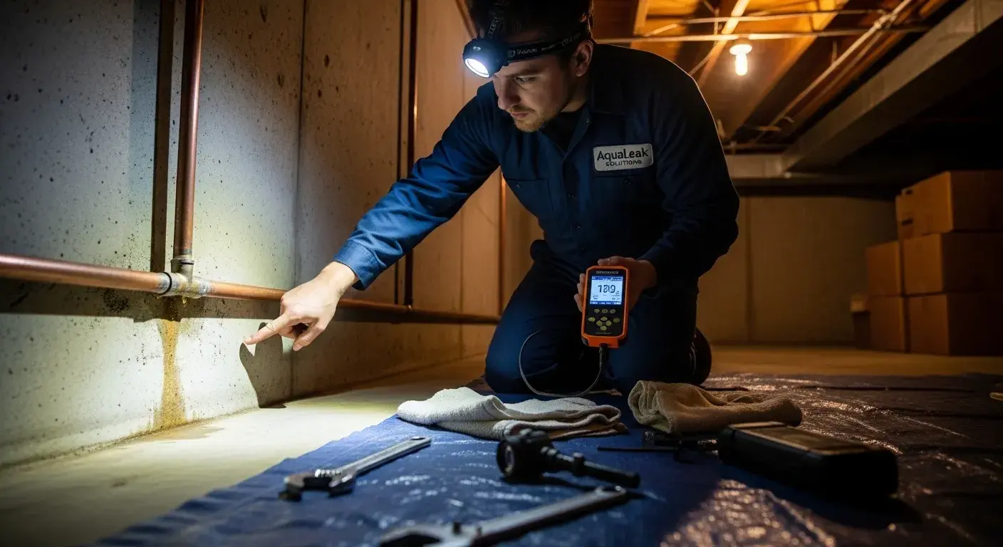 كشف تسربات المياه في حائل